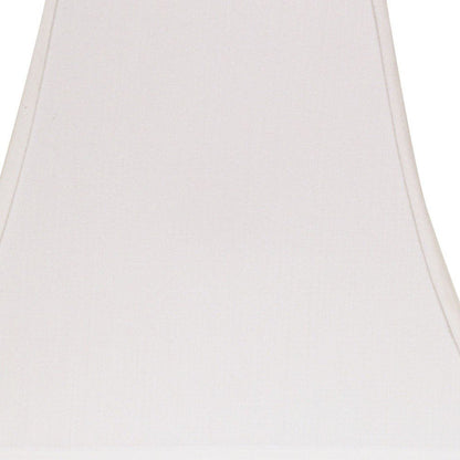 White No Slub Innsbruck Square Lamp Shade