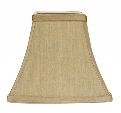 Tan No Slub Innsbruck Square Lamp Shade