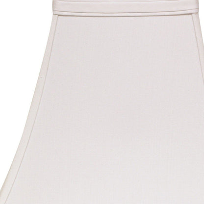 White No Slub Innsbruck Square Lamp Shade