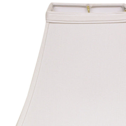 White No Slub Innsbruck Square Lamp Shade