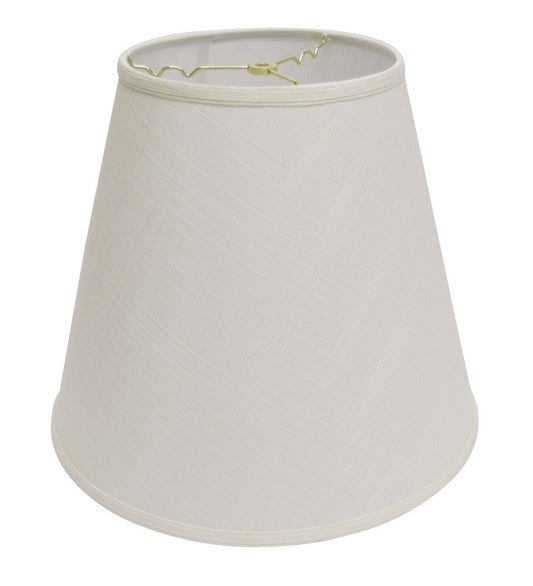 Off White Linen Empire Lamp Shade