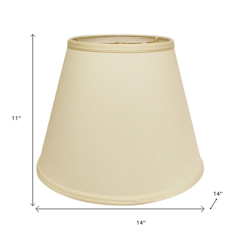 Ivory No Slub Innsbruck Empire Lamp Shade
