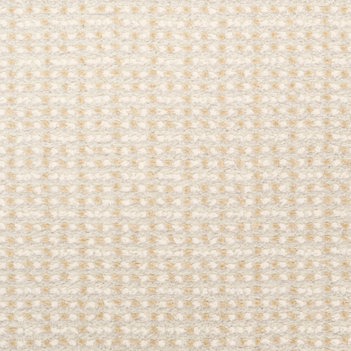 Beige textured textile with tiny raised dot grid pattern, soft and cozy.