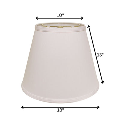 White No Slub Innsbruck Empire Lamp Shade