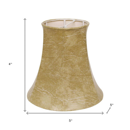 Brown Parchment Bell Lamp Shade