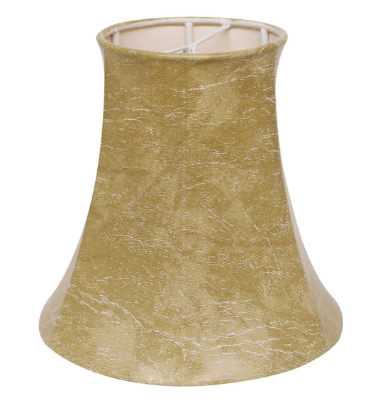 Brown Parchment Bell Lamp Shade