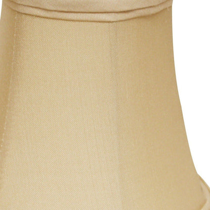 Natural Pongee Silk Bell Lamp Shade