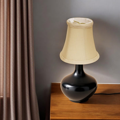 Natural Pongee Silk Bell Lamp Shade
