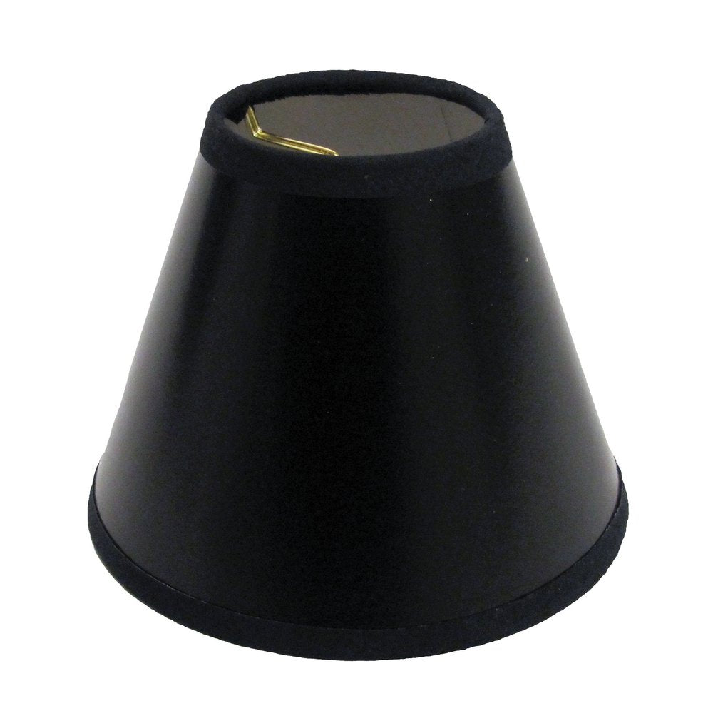 Black Parchment Empire Lamp Shade