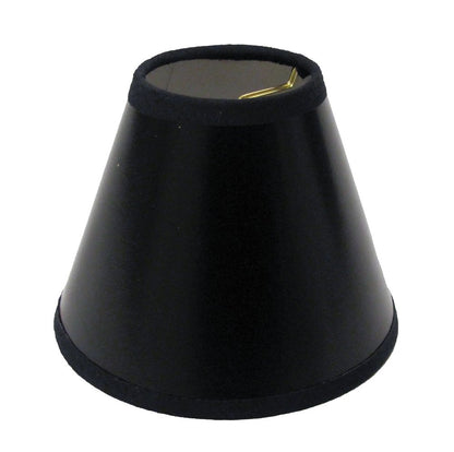 Black Parchment Empire Lamp Shade