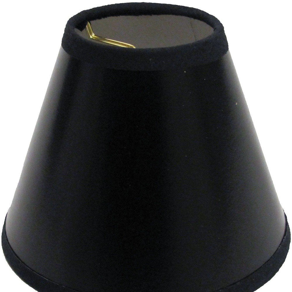 Black Parchment Empire Lamp Shade