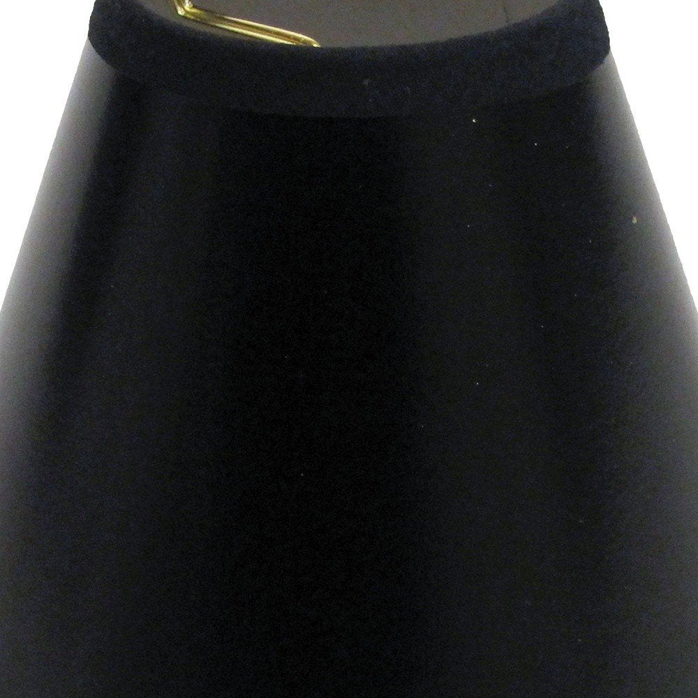 Black Parchment Empire Lamp Shade