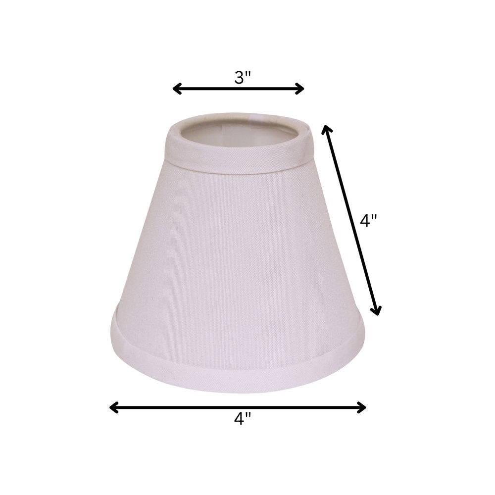 White No Slub Innsbruck Empire Lamp Shade