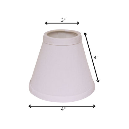 White No Slub Innsbruck Empire Lamp Shade