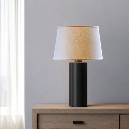 Beige Linen Empire Lamp Shade