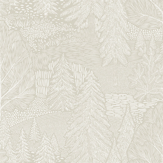 SCHUMACHER  A COUNTRY LIFE NORTHERN FOREST   IVORY   - 4703
