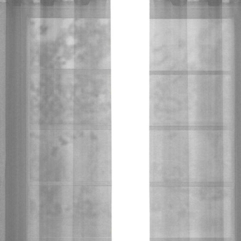 Product title: Set of Two 84" Silver Solid Modern Window Panels