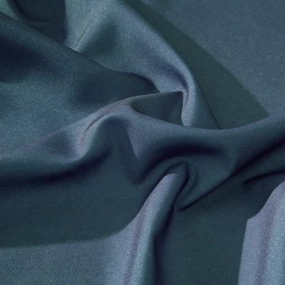 Set of two blue ombre window shade panels, 84" long