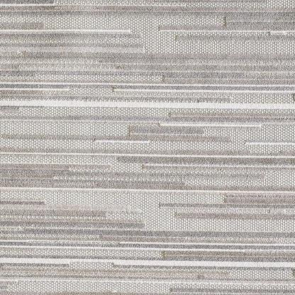 8' X 10' Gray Abstract Stain Resistant Indoor Outdoor Area Rug