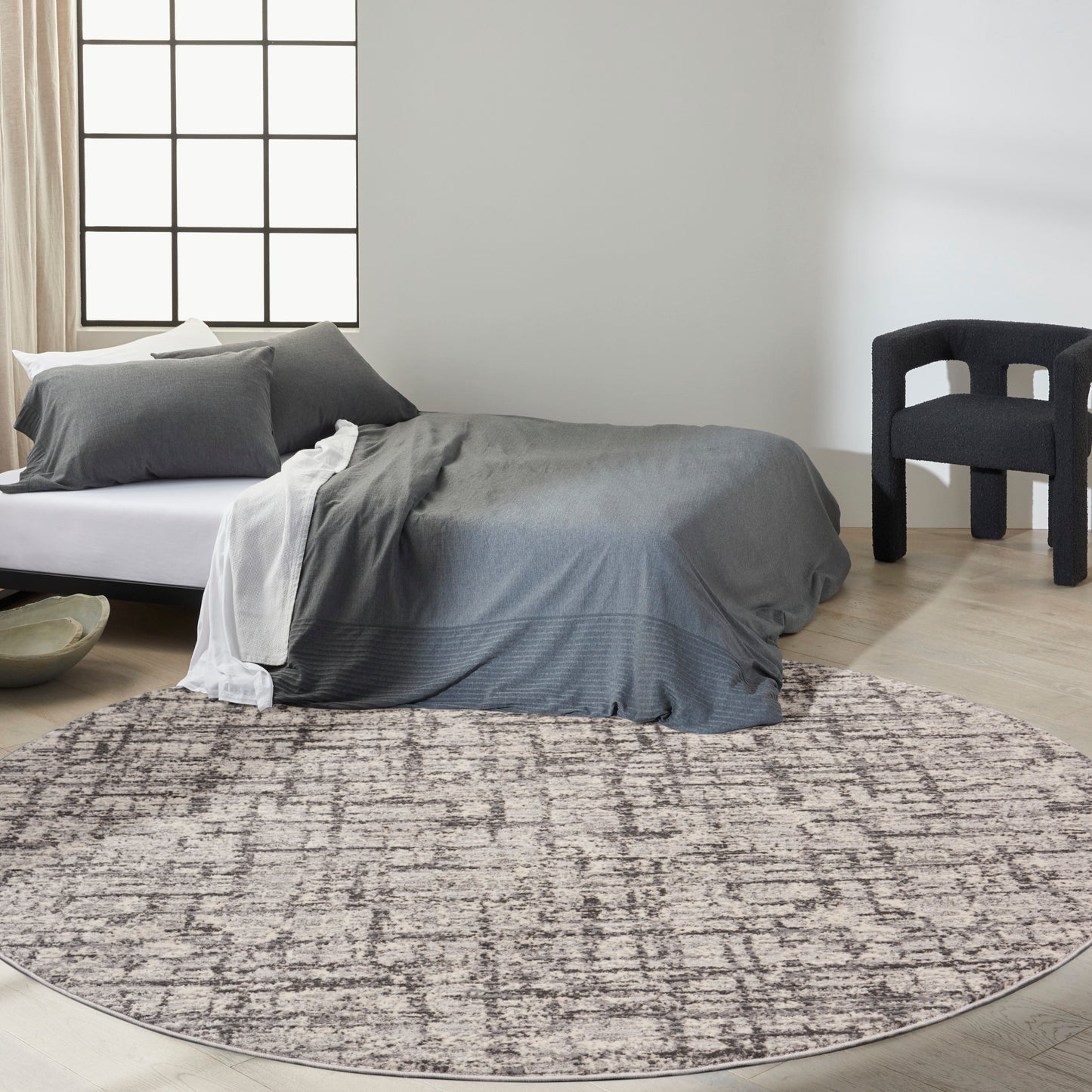 Nourison Rugs Calvin Klein   Modern 8' X Round    - 099446819116