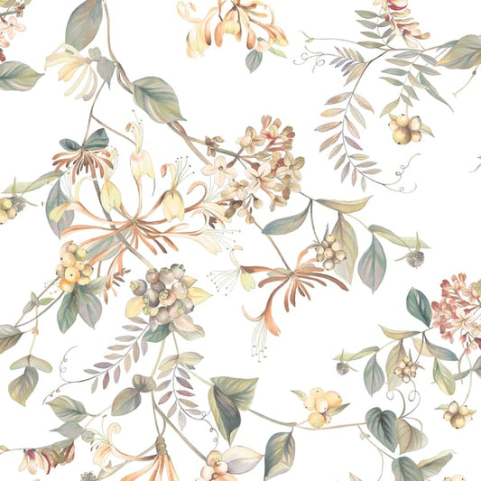Galerie Wallcoverings Flora Summer Bouquet Galerie Wallcoverings  Beige   - 47455