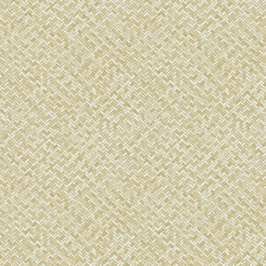 Galerie Wallcoverings Flora Herringbone Wve Galerie Wallcoverings  Beige   - 47481