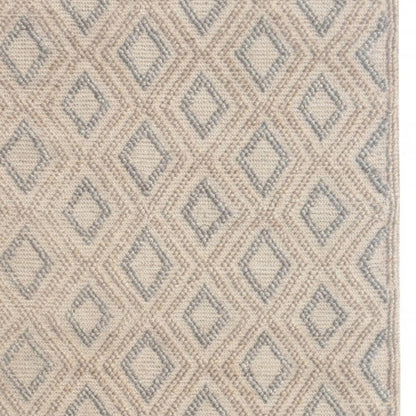 5' X 7' Natural Geometric Handmade Area Rug