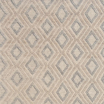 6' X 9' Natural Geometric Handmade Area Rug