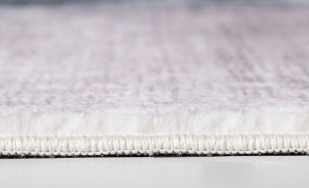 5' X 8' Sand Ivory And Black Abstract Area Rug