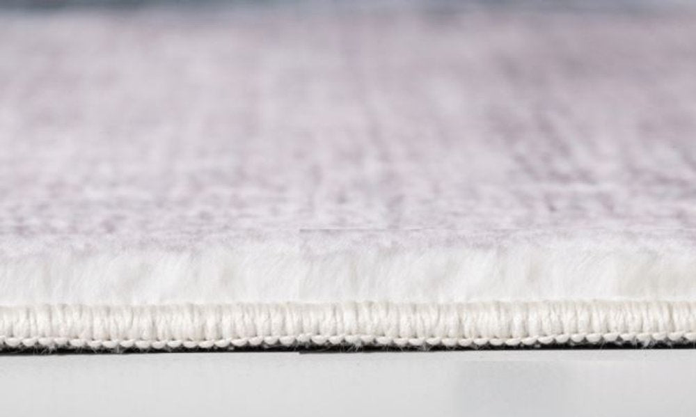 8' X 10' Sand Ivory And Black Abstract Area Rug