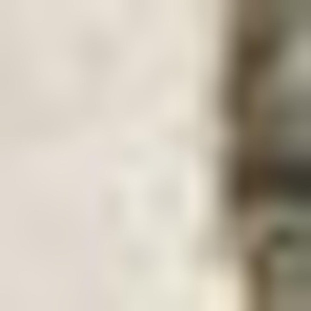 8' Ivory And Blue Oriental Runner Rug