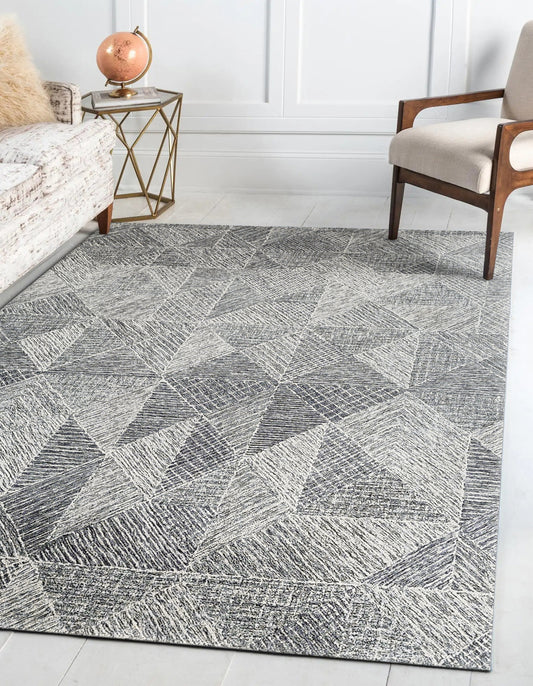 EXQUISITE RUGS   Hand-tufted Rectangle    - 4756-6'X9'