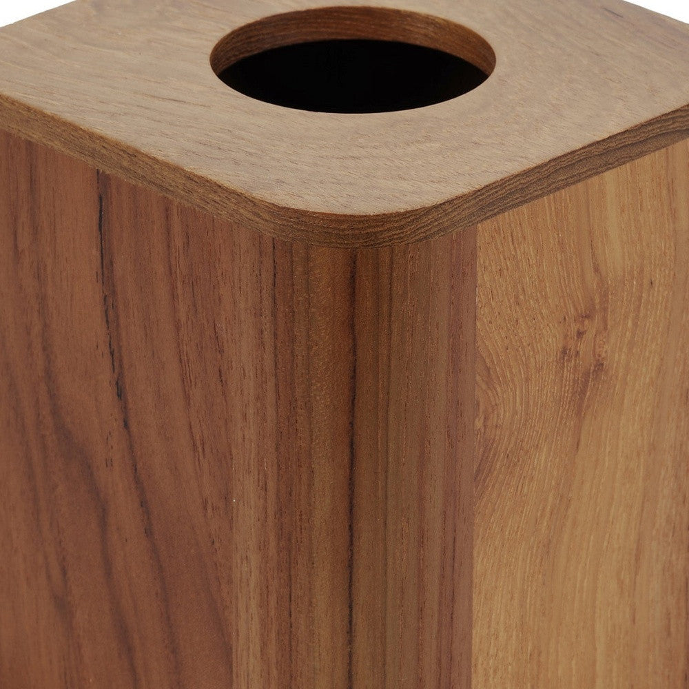 Designer Genuine Teak Tissue Box Cover