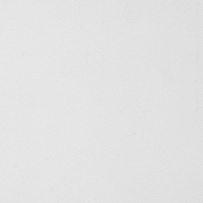 26" White And Silver Iron Swivel Low Back Counter Height Bar Chair