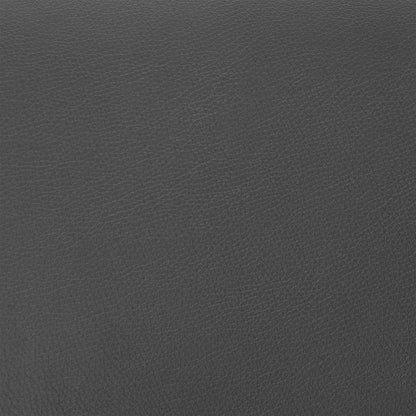 30" Gray And Silver Iron Swivel Low Back Bar Height Bar Chair