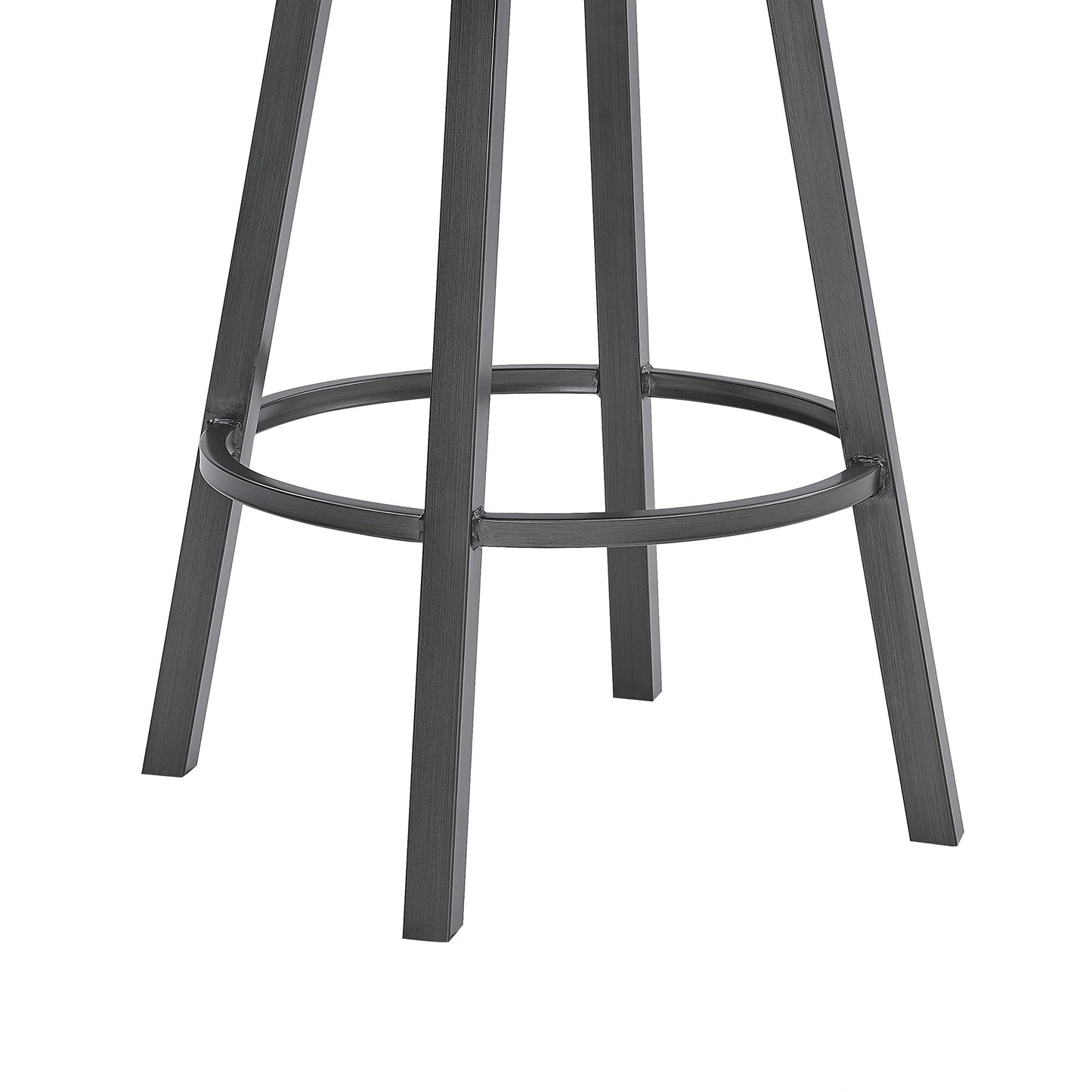 30" Iron Bar Height Bar Chair