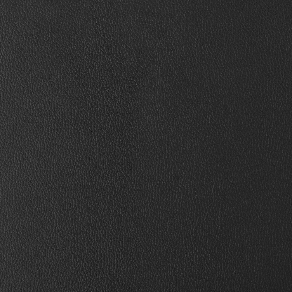 26" Black And Silver Faux Leather And Iron Swivel Low Back Counter Height Bar Chair