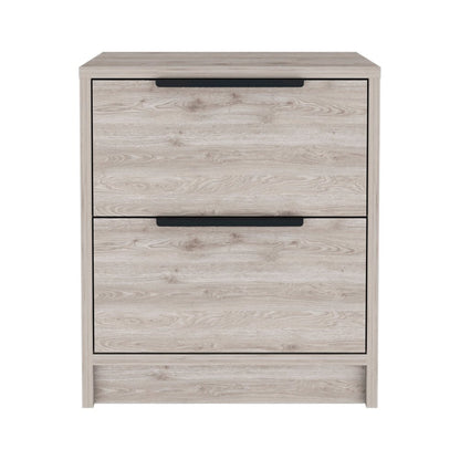 19" Wood One Drawer Nightstand