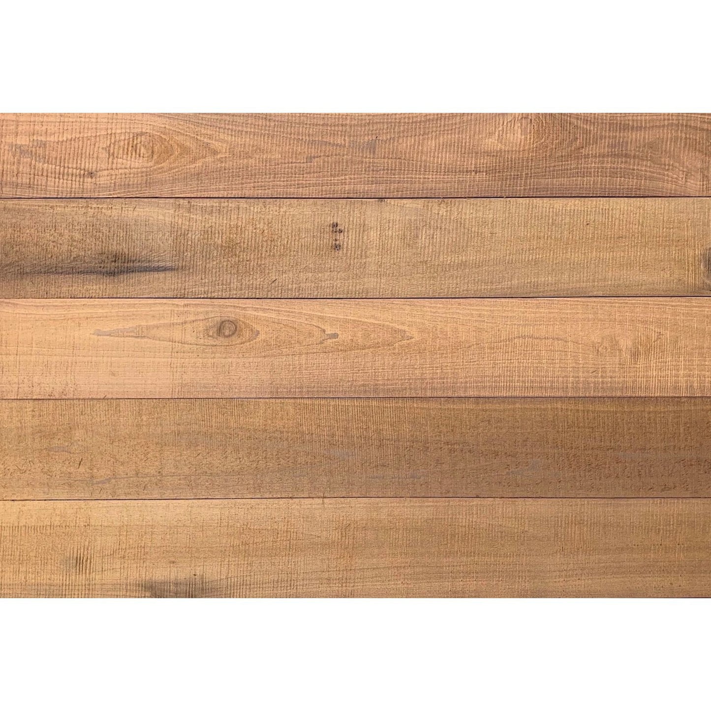 5" x 48" Thermo Treated Natural Rustic Brown Wood Wall Plank Set