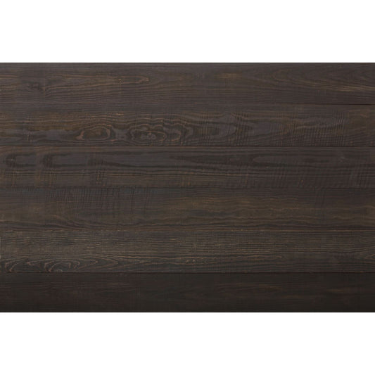 5" x 48" Thermo Treated Black Wood Wall Plank Set