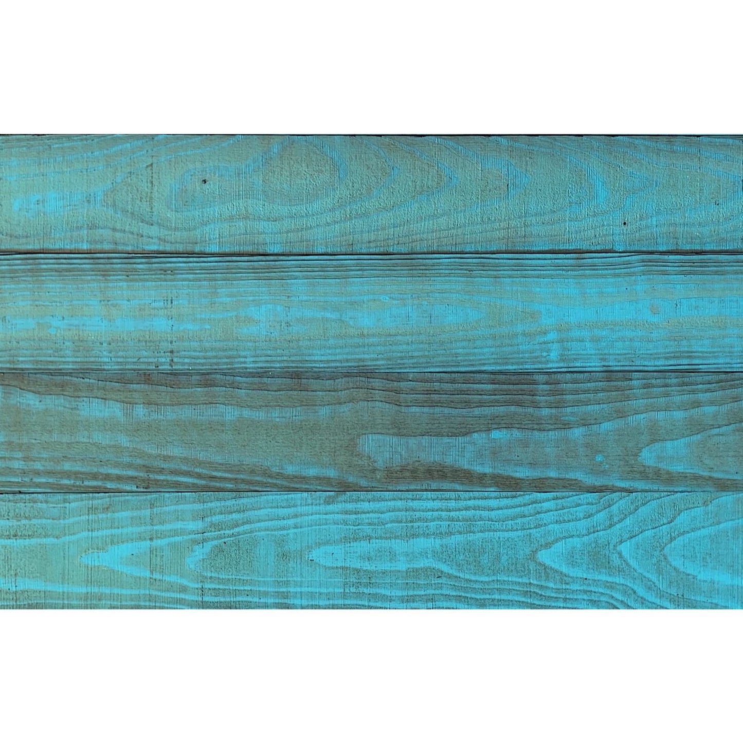 5" x 48" Thermo Treated Aqua Coastal Blue Wood Wall Plank Set
