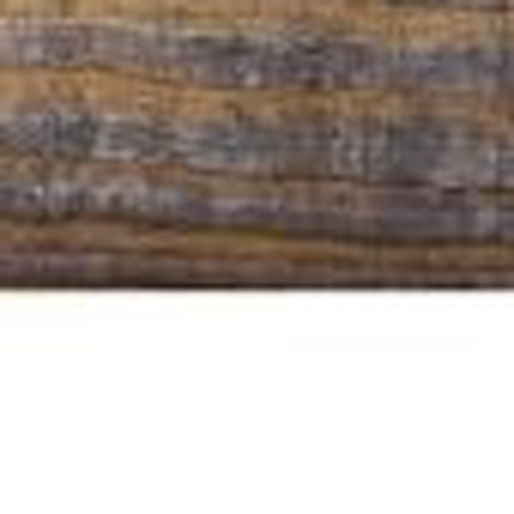5" x 48" Thermo Treated Natural Brown and Gray Camouflage Wood Wall Plank Set