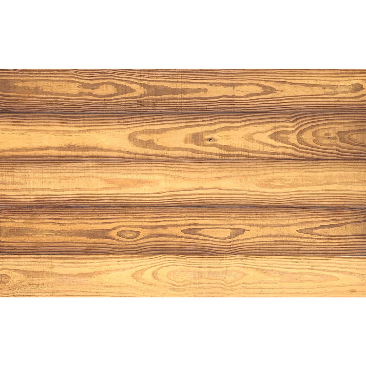 5" x 48" Thermo Treated Golden Grain Wood Large Wall Plank Set