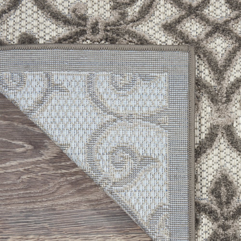 10' X 13' Gray Indoor Outdoor Area Rug