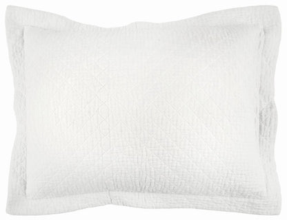 White Checkered King Quilt