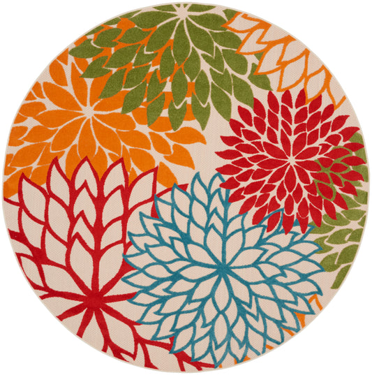 Nourison Rugs Nourison Home   Tropical 5' X Round    - 099446066657