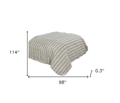 Natural King Linen 300 Thread Count Dry Clean Only Duvet Cover