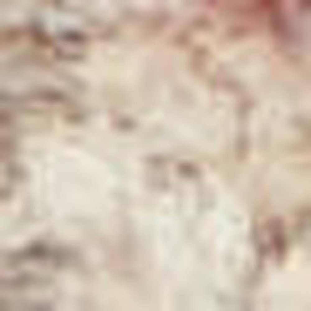 5' X 7' Ivory And Pink Abstract Power Loom Non Skid Area Rug