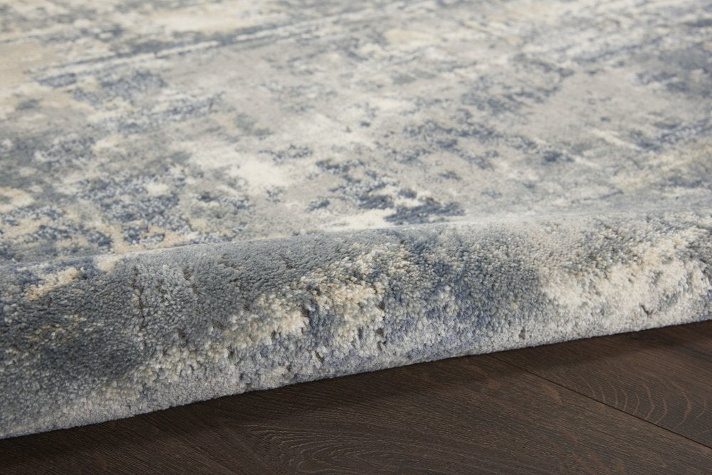 2' X 4' Beige And Gray Abstract Distressed Area Rug