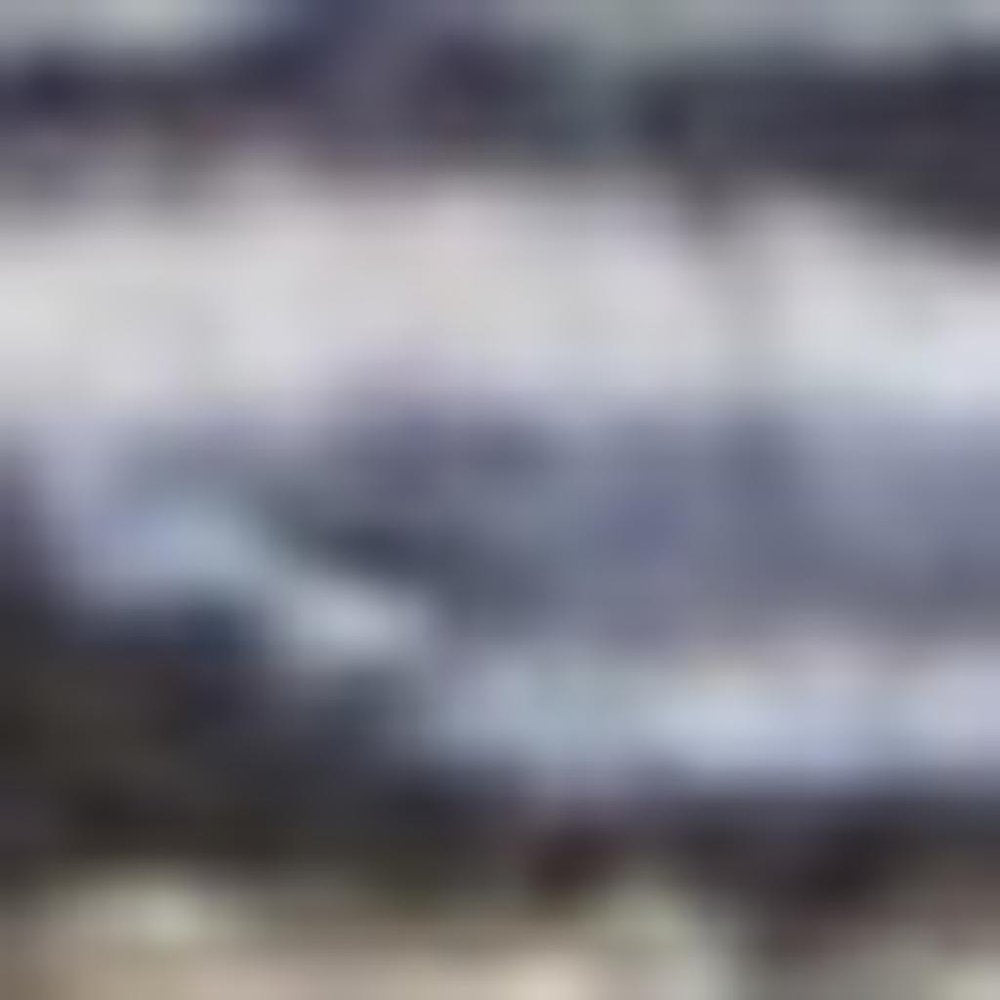 5' X 7' Light Blue Oriental Power Loom Distressed Washable Area Rug